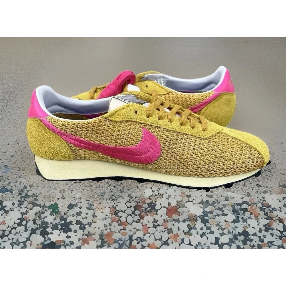 Nike gold laser men